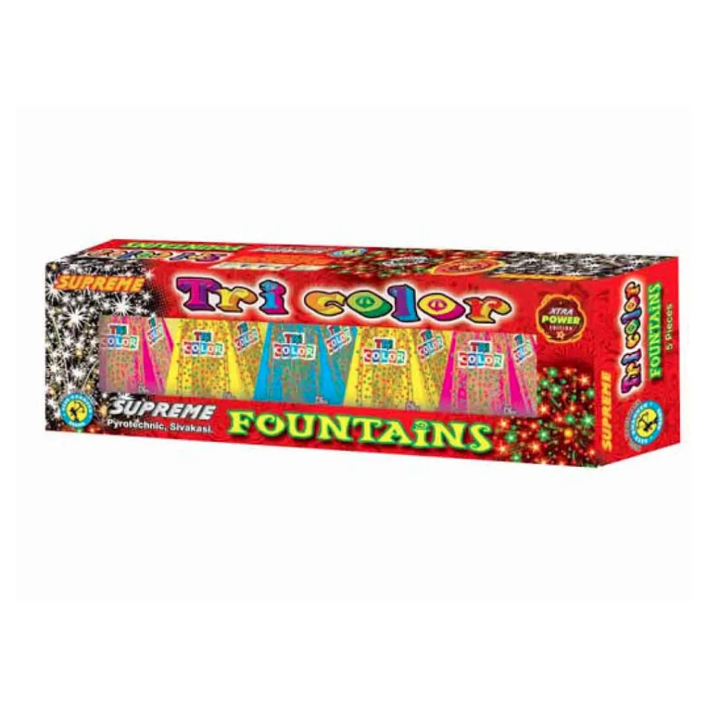 Tri Colour Fountain